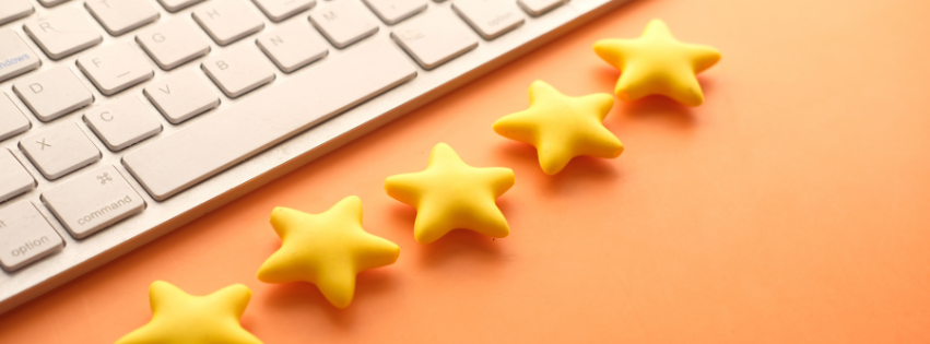 Online reviews verzamelen header - Ministry of Marketing